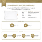 COLLAGEN COOLMAX ARTHUR OVER KING PILLOW (หมอนคอลลาเจนคลูแม็กซ์ อาเธอร์ ขนาดโอเวอร์คิง)