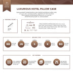 LUXURIOUS HOTEL BODY PILLOW CASE (ปลอกหมอนข้างลักซ์ชูเรียสโฮเทล ขนาดบอดี้)