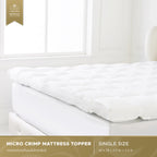 MICRO CRIMP MATTRESS TOPPER (ท็อปเปอร์ไมโครคลิมป์เส้นใยชนิดเป่า)