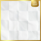 100% COTTON CHECKERED COMFORTER (นวมเย็บติดสีขาวครีม COTTON 100% ลายตารางหมากฮอส ขนาด 6 ฟุต)